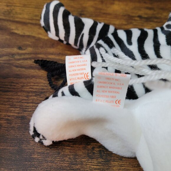 Ty Beanie Babies Mystic Unicorn Ziggy Zebra Twigs The Giraffe Vintage NWT - Picture 10 of 10
